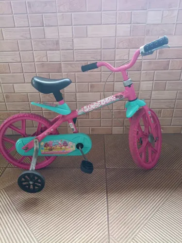 Bicicleta infantil menina aro 14 