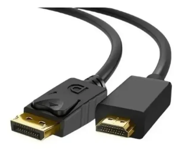 Cabo Displayport Para HDMI 1,8m 4k 244hz - Loja fs Informática