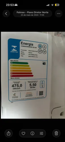 Ar condicionado HISENSE 12.000 BTU
