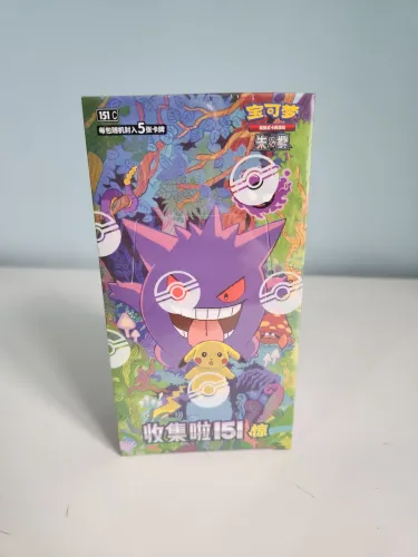 Box Pokémon 151 Chinesa Original