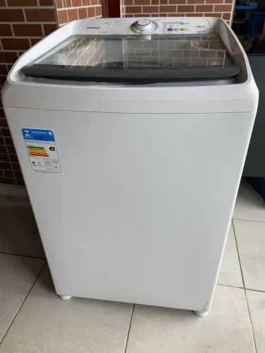 Máquina de lavar cônsul 14kg automática lava fácil