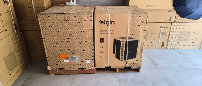 Ar condicionado piso teto de 48.000btus inverter elgin so frio