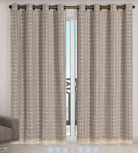 Cortinas fitada com blackout