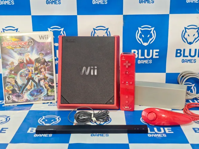 Nintendo Wii Mini Completo Todo Original