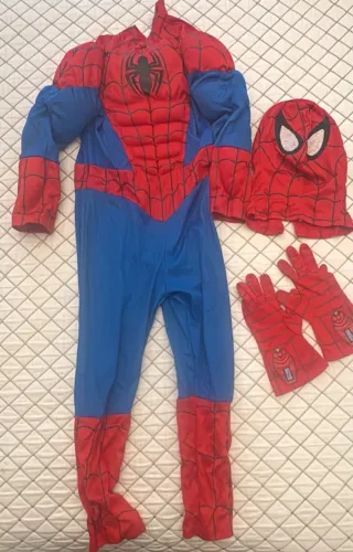 Fantasia Homem Aranha Disney Completa 5/6 anos