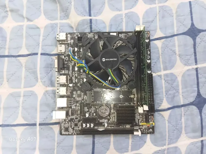 Placa mãe h61 com i5 e ram