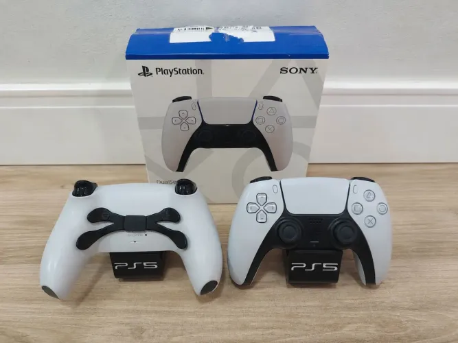 Controle PS5 com Analógicos TMR/Padles e click mouse