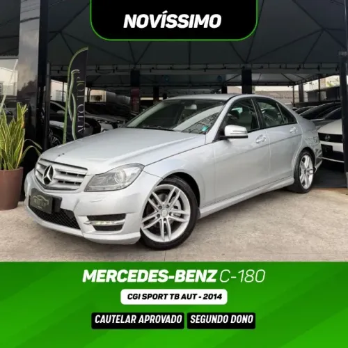 Mercedes-Benz C-180 CGI Sport 1.6 TB 16V 156cv Aut. 2014