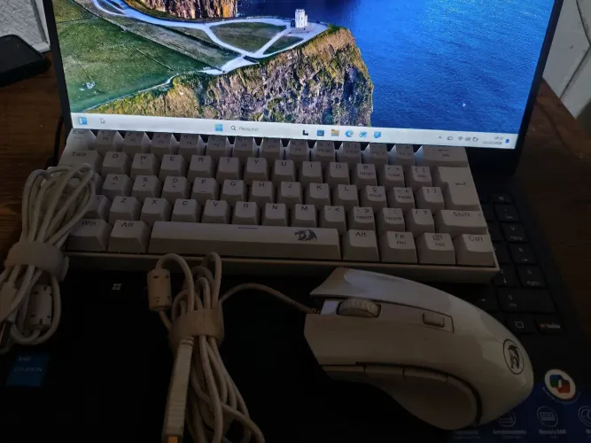 Kit teclado e mouse dragon