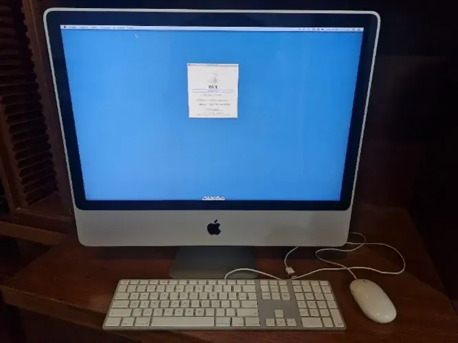 iMac Apple tela de 24 polegadas Apple All in One Core 2 Duo 256GB