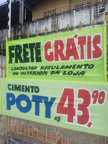 CIMENTO POTY FRETE GRATIS