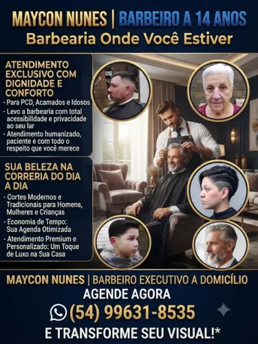 Barbeiro a domicílio