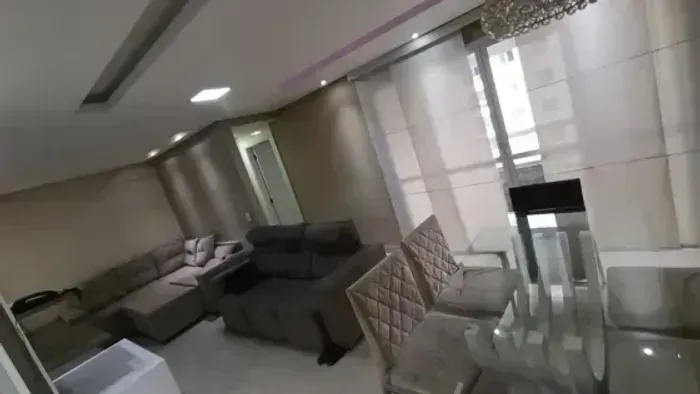 MUNDI RISORT, MOBILIADO, 3 QTOS, 106m2, VARANDA C/ CHURRASQUEIRA