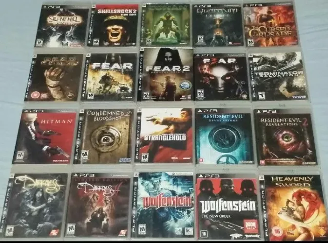 Jogos PS3 Raros Completos 80,00 cada acima de 4 Jogos