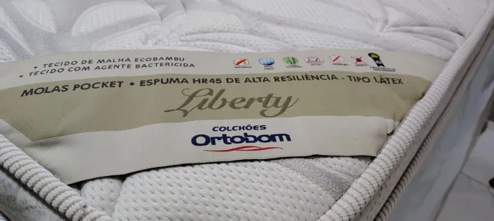 Colchão Queen Ortobom Liberty.