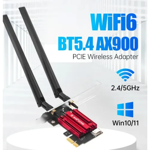 Placa de Rede Wi-Fi(adaptador Wifi pra pc)Fenvi Ax900 pcie express