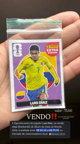 FIGURINHA EXTRA COPA 2026