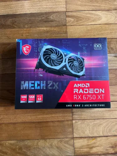 Placa de vídeo MSI Radeon RX 6750 XT MECH 12GB GDDR6