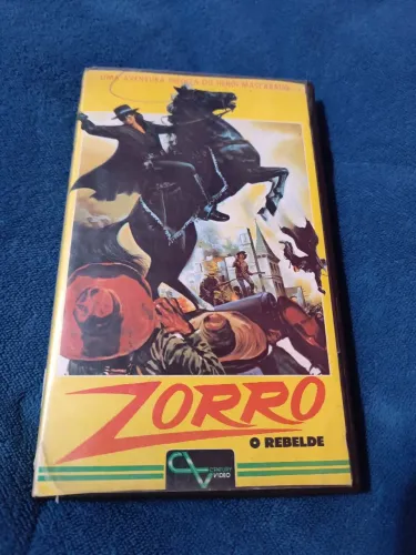 Zorro O Rebelde em VHS.