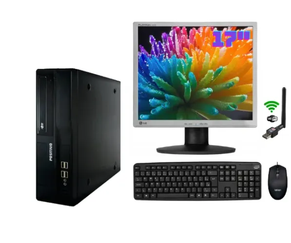 Computador Completo Intel Core i3 de 3ª Geração 8gb Ram Ddr3 500gb hd Tela 17"