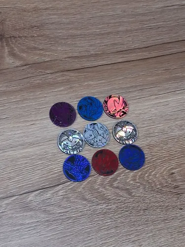 9 moedas pokémon colecionáveis