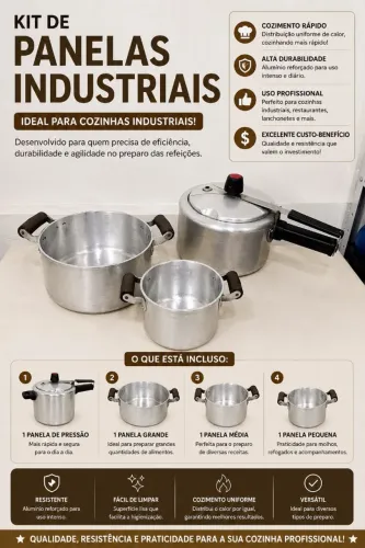 KIT PANELAS INDUSTRIAIS