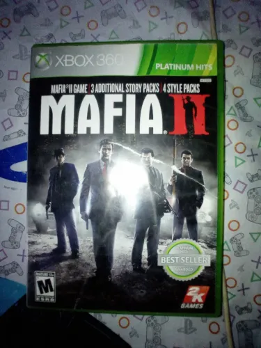  Mafia 2 Xbox 360 versão com 2 disco