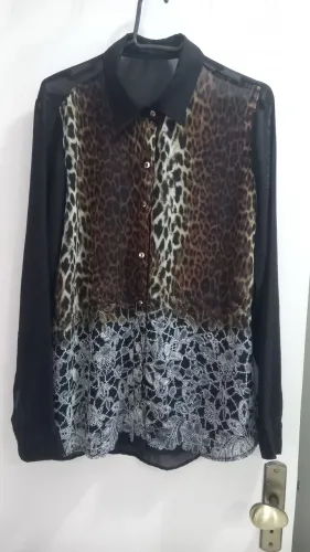 Camisa manga longa oncinha