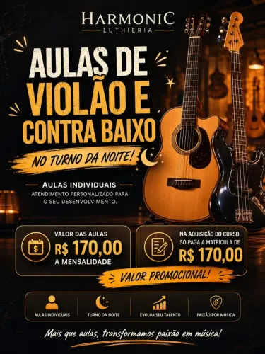 Aulas de música
