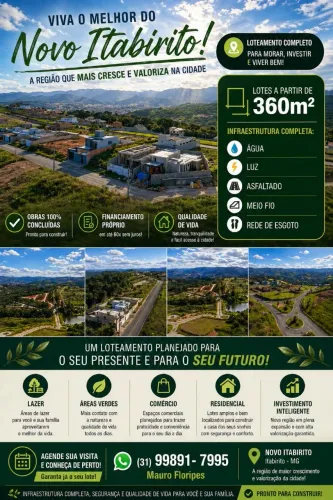  Lote em Itabirito 