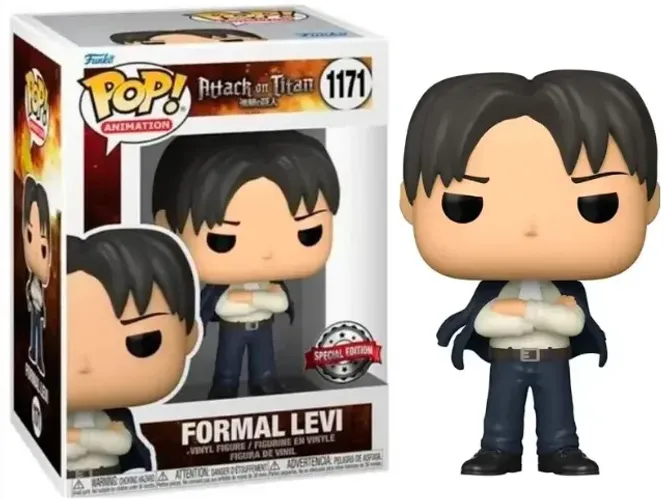 Funko Pop - Levi Exclusivo - Attack On Titan (1171)
