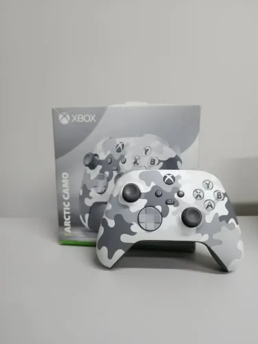 Controle Xbox Series S/X Original Arctic Camo | Com Caixa | Perfeito Estado