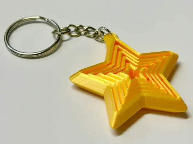 Kit 20 Fidget Estrela 3D Articulado - Cores Sortidas