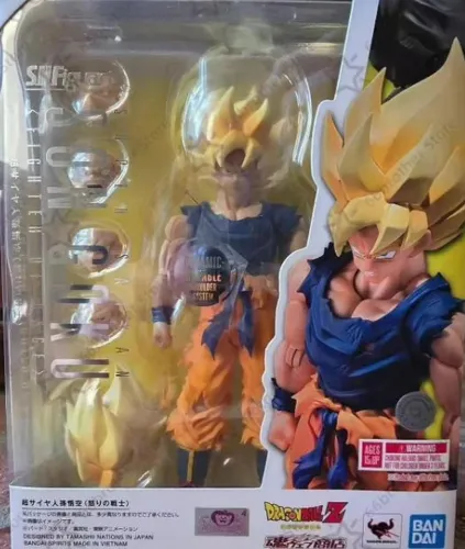 Goku Fighter of Rage - S.H.Figuarts Bandai Exclusivo - NOVO<br>