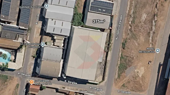 Galpão para alugar, 375 m² por R$ 7.500/mês - Vila Nossa Senhora de Lourdes - Aparecida de