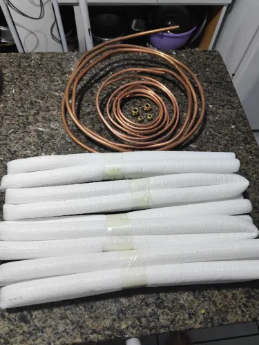 Tubulação para ar condicionado
