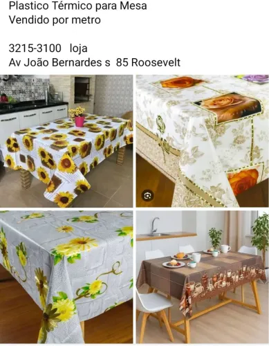 Plasticos  para Mesa. Top