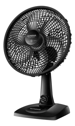 Ventilador de Mesa 30cm Super Power Mondial 60W VSP-30-B Ventilador de Mesa 30cm Super Pow