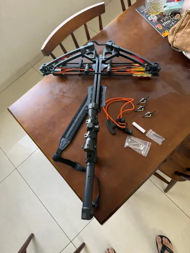 Balestra Composta Stalker Xb52bk-kit 185 Lbs Preto-Man Kung