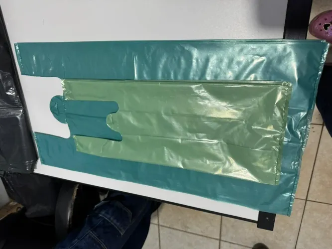 Sacolas plasticas recicladas