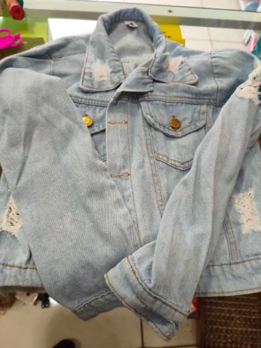 Jaqueta infantil feminina 