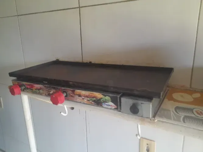Chapa Profissional a Gás
