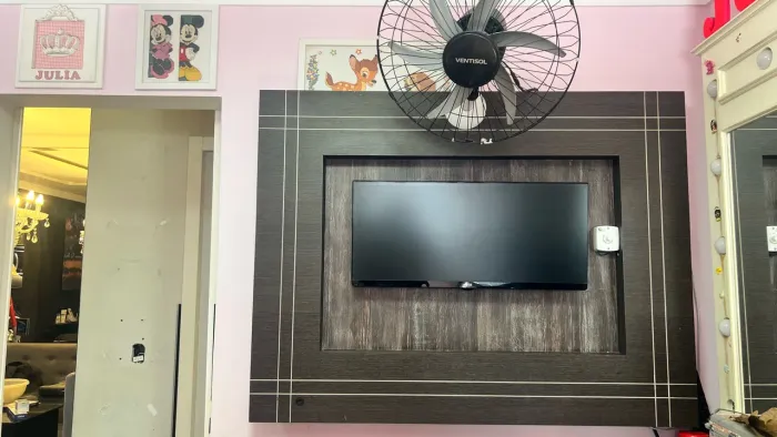Painel com ventilador
