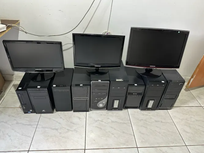 Computador apartir 599,99 com ssd rapido pra loja cada cpu 550,00 loja com garantia 