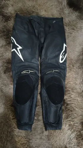 Calça alpinestars couro 54 euro