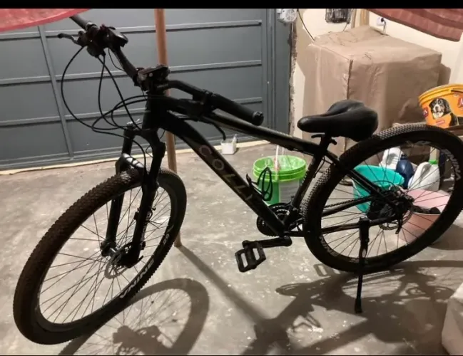 Bicicleta aro 29 colli tudo Shimano freio hidráulico óleo 