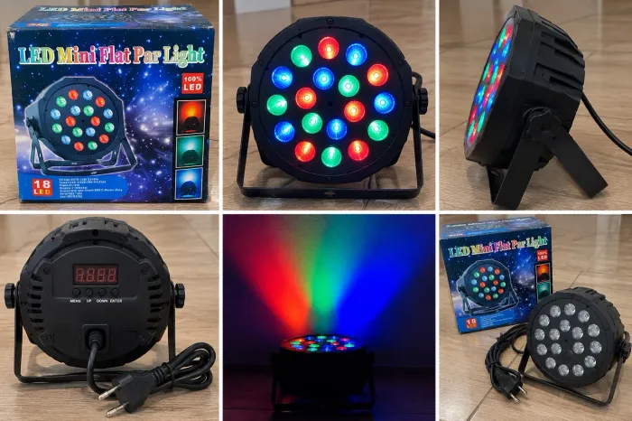 Iluminação led fresnel festa aniversário evento 