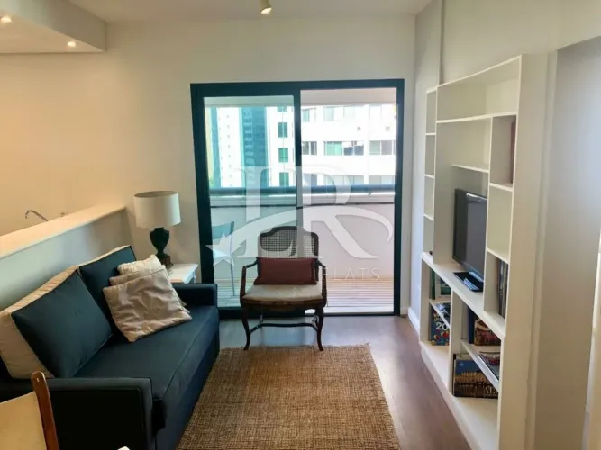LR Flats Apartamento e Studio - Flat mobiliado de 40 m² no Itaim Bibi, confira!