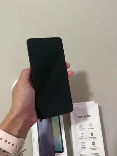 Smartphone Samsung Galaxy A06 128GB 4GB RAM 6,7" Câm. Dupla + Selfie 8MP