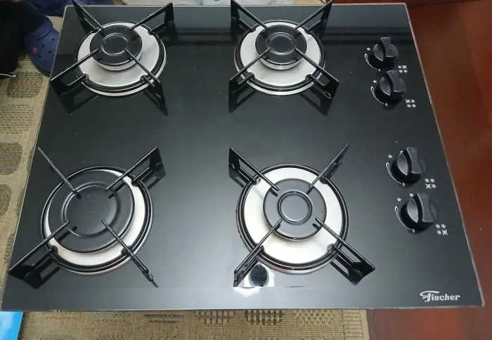 fogão cooktop fischer 4 bocas a gás<br>